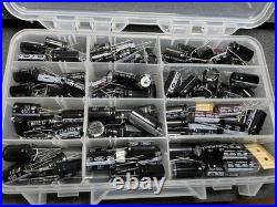 100+ Vintage Nichicon Ltec Miec Electrolytic Capacitors 160-500V Tube Amp Lot