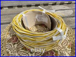 100 meter coil 2 x 0.8mm Siemens speaker wire amplifier cable vintage