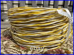100 meter coil 2 x 0.8mm Siemens speaker wire amplifier cable vintage