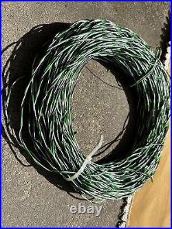 138 m Siemens 3 0.6 mm wire vintage tinned copper speaker cable AC vintage