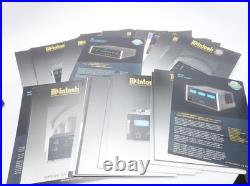 160+ Vintage HUGE Lot of McIntosh Amp Preamp Stereo Manuals Brochures Hi-Fi
