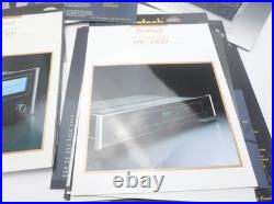 160+ Vintage HUGE Lot of McIntosh Amp Preamp Stereo Manuals Brochures Hi-Fi
