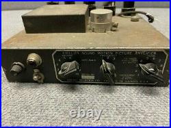 16mm HOLMES Projecter Tube Power Amplifier / Vintage 12 watts