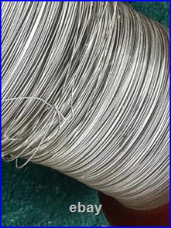 1939 Siemens Klangfilm CLOTH covered WIRE coil cable vintage audio 0.35mm