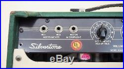 1950 Silvertone 1342 Vintage 1x12 Tube Amp 6V6 with Rola Speaker, Trapezoid Cab