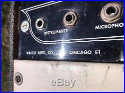 1950's Valco Supro Chicago 51 Tube Guitar Amp Vintage Vibe