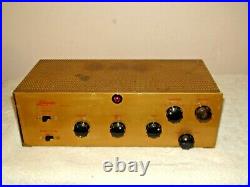1950's Vintage Lafayette LA-57 Mono Integrated Amplifier Vacuum Tubes