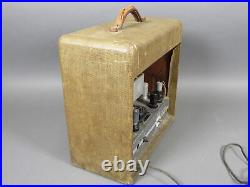 1950's Vintage Supro Valco Combo Tube Guitar Amp Tweed Amplifier V15025
