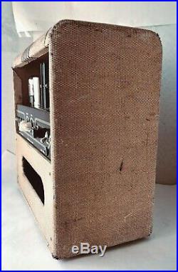1950's Vintage Tweed Valco Chicago Supro Tube Guitar Amp with 10 Jensen Speaker
