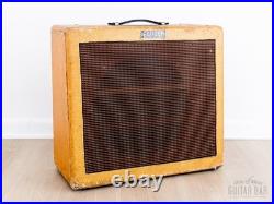 1951 Fender Pro TV Front Tweed Vintage Tube Guitar Amp 1x15 with Jensen P15N