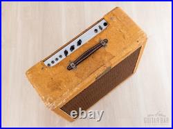 1951 Fender Pro TV Front Tweed Vintage Tube Guitar Amp 1x15 with Jensen P15N