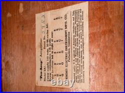 1951 Fender Pro TV Front Tweed Vintage Tube Guitar Amp 1x15 with Jensen P15N