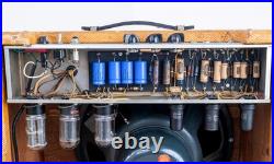 1951 Fender Pro TV Front Tweed Vintage Tube Guitar Amp 1x15 with Jensen P15N