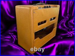 1954 Fender Deluxe 5C3 Wide Panel Tweed 1x12 Vintage Tube Amp 1954 Fender Deluxe 5C3 Wide Panel Tweed 1x12 Vintage Tube Amp