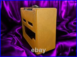1954 Fender Deluxe 5C3 Wide Panel Tweed 1x12 Vintage Tube Amp