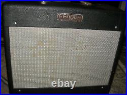 1954 Fender Deluxe Tube Combo Amp 5C3 Vintage Good