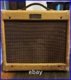 1956 Fender Champ Amp Tweed Vintage Tube Amp