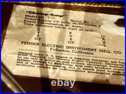 1956 Fender Champ Amp Tweed Vintage Tube Amp