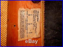 1956 Fender Champ Tweed 5F1 Narrow Panel Vintage Tube Guitar Amp 6 Jensen