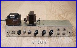 1956 Fender Deluxe Tweed Pre-CBS Narrow Panel Vintage Tube Amplifier 5E3 Circuit