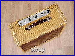 1956 Fender Princeton Tweed Vintage Tube Amp Narrow Panel Big Box 5F2 Circuit