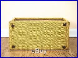 1957 Fender Deluxe Tweed Pre-CBS Narrow Panel Vintage Tube Amplifier 5E3 Circuit
