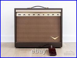 1957 Magnatone Custom 213 Troubadour Vintage Tube Amp 1x12 with Vibrato, Pre-Estey