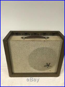 1957 Silvertone 1392 Tube Amplifier, Harp Amp, Guitar Amp, Vintage