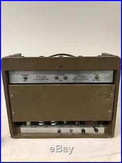 1957 Silvertone 1392 Tube Amplifier, Harp Amp, Guitar Amp, Vintage