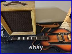 1958 Airline Valco Guitar & Tube Amp Town & Country Low Serial Number First Year