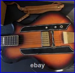 1958 Airline Valco Guitar & Tube Amp Town & Country Low Serial Number First Year