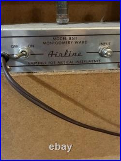 1958 Airline Valco Guitar & Tube Amp Town & Country Low Serial Number First Year