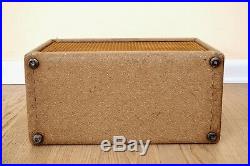 1958 Fender Deluxe Tweed Vintage Tube Amp 5E3 Circuit, Factory Brown/Oxblood