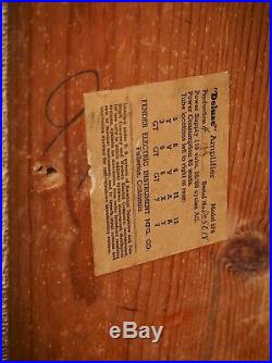 1958 Fender Deluxe Tweed Vintage Tube Amp 5E3 Circuit, Factory Brown/Oxblood