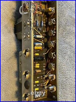 1958 Fender Tweed Bassman 5F6-A Original vintage chassis pre cbs Fender tube amp