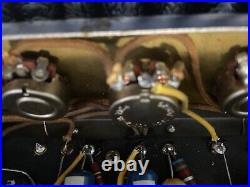 1958 Fender Tweed Bassman 5F6-A Original vintage chassis pre cbs Fender tube amp