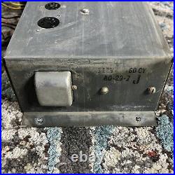 1958 Hammond AO-29-7 Vintage Tube Amplifier For Project/Restoration/Amp Build