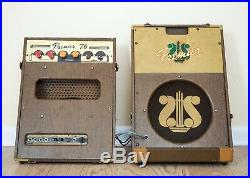 1958 Premier 76 Multivox Vintage USA-made Tube Amplifier with Jensen Field Coil