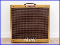 1959 Fender Bassman Tweed Vintage Tube Amp 5F6-A 4x10 with Jensen P10P
