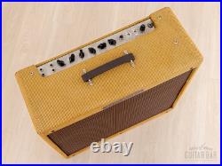 1959 Fender Bassman Tweed Vintage Tube Amp 5F6-A 4x10 with Jensen P10P