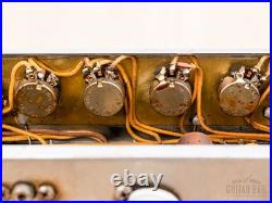 1959 Fender Bassman Tweed Vintage Tube Amp 5F6-A 4x10 with Jensen P10P
