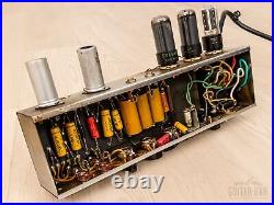 1959 Fender Deluxe Tweed Narrow Panel Vintage Tube Amp 5E3 with Jensen P12R