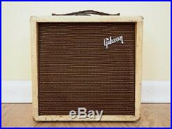 1959 Gibson Skylark GA-5 Vintage Tube Amplifier Combo, Blonde 1x8 5W