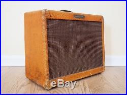 1960 Fender Vibrolux Tweed Narrow Panel Vintage Tube Amp with Victoria Cover