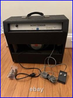 1960's Gibson Minuteman Guitar Amp Vintage, great condition