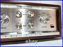 1960s Lux Sq38d Vacuum Tube Amplifier Luxman Vintage Audio Amp As-is Condition