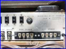 1960s Lux Sq38d Vacuum Tube Amplifier Luxman Vintage Audio Amp As-is Condition