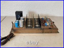 1960s Magnavox transistorized amplifier chassis Tube Amp Untested