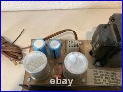 1960s Magnavox transistorized amplifier chassis Tube Amp Untested