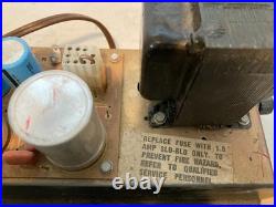 1960s Magnavox transistorized amplifier chassis Tube Amp Untested